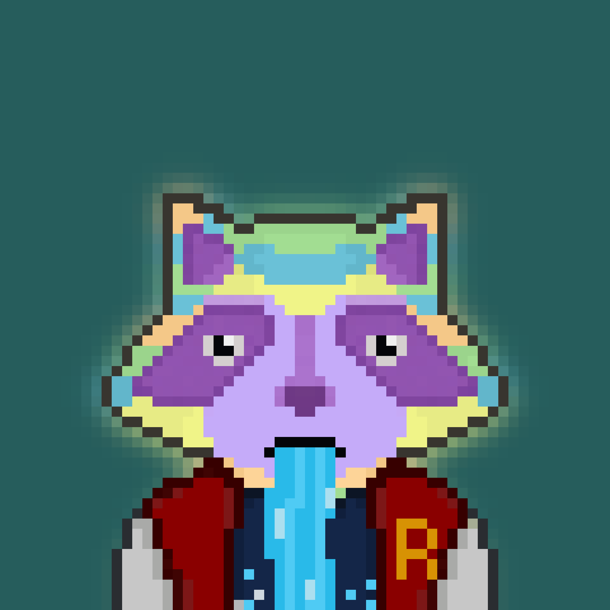 Pixel Raccoon #2151 NFT on Algorand