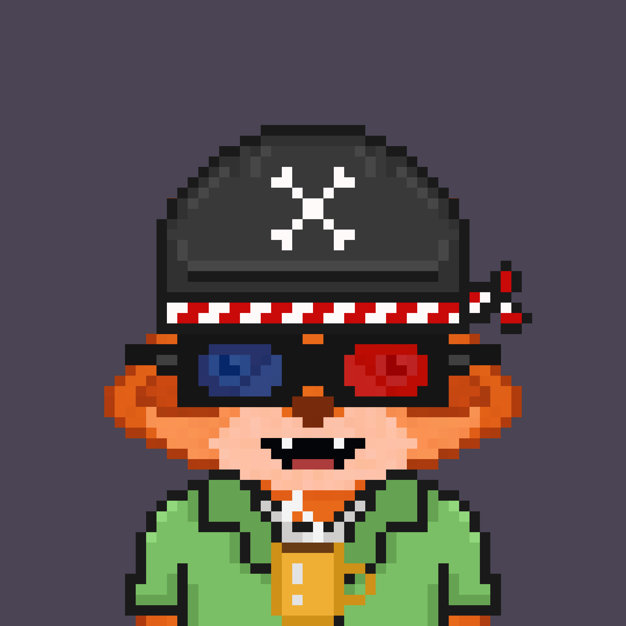 Pixel Raccoon #2206 NFT on Algorand