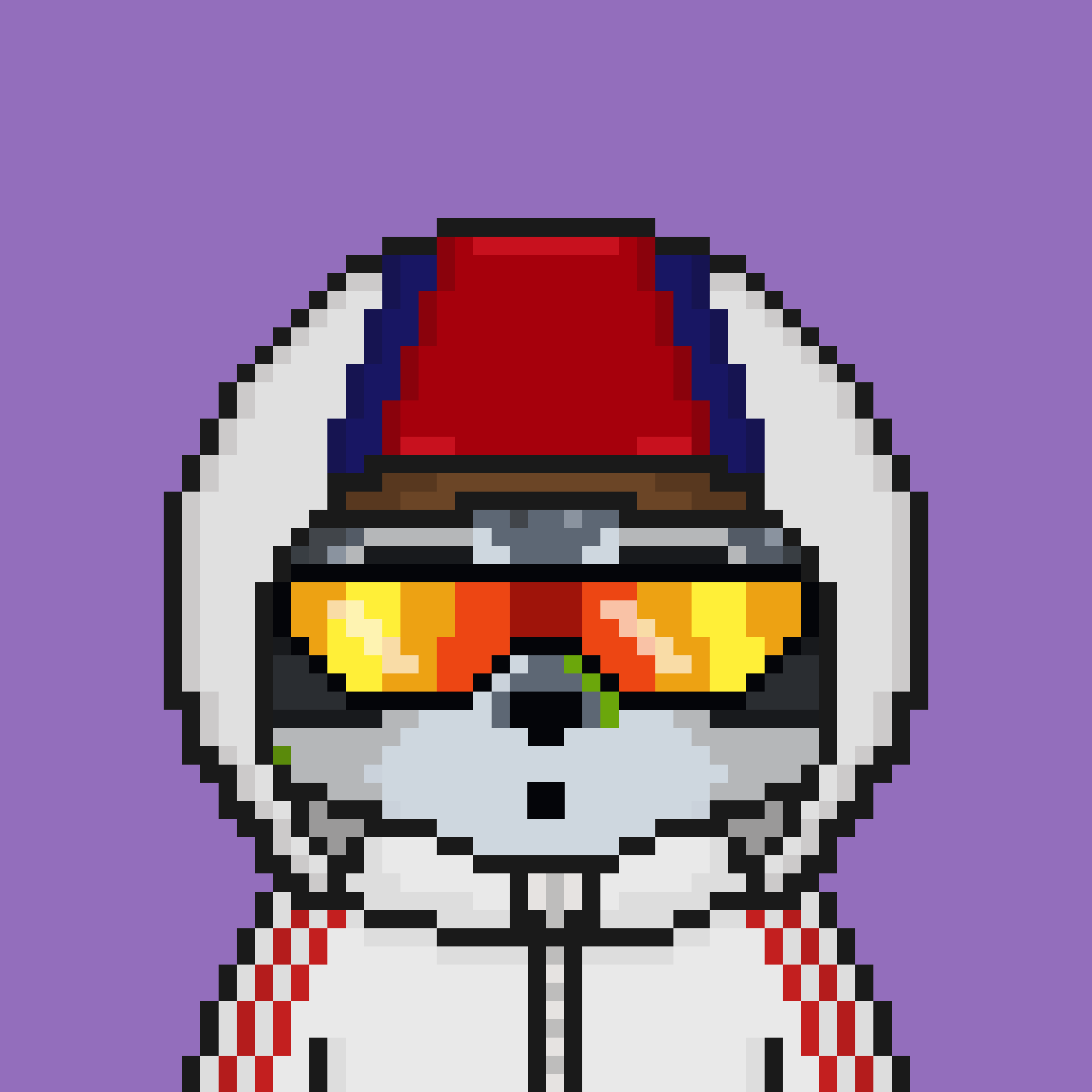 Pixel Raccoon #2233 NFT on Algorand