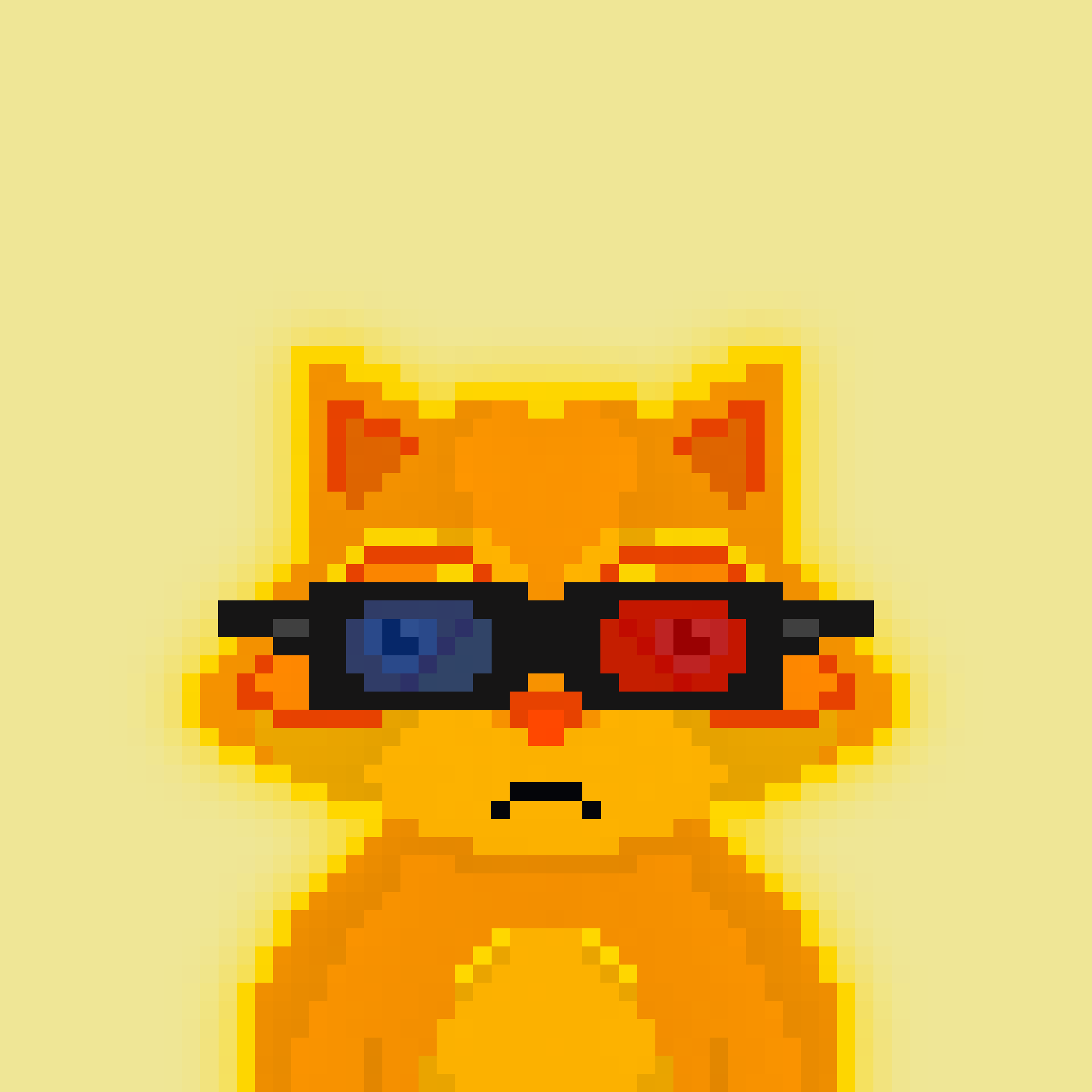Pixel Raccoon #2237 NFT on Algorand
