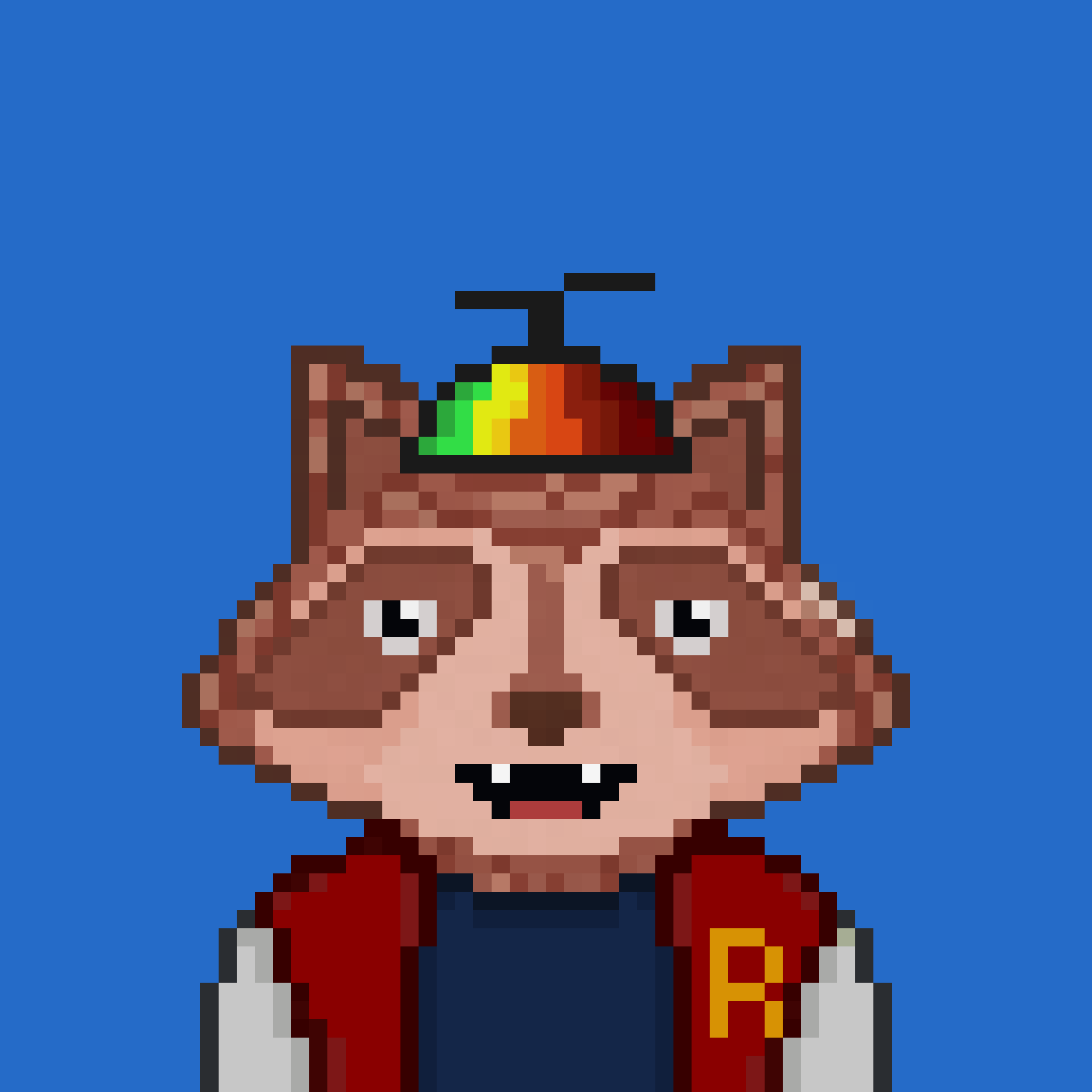 Pixel Raccoon #227 NFT on Algorand