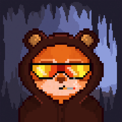 Pixel Raccoon #2276