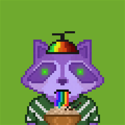 Pixel Raccoon #2280