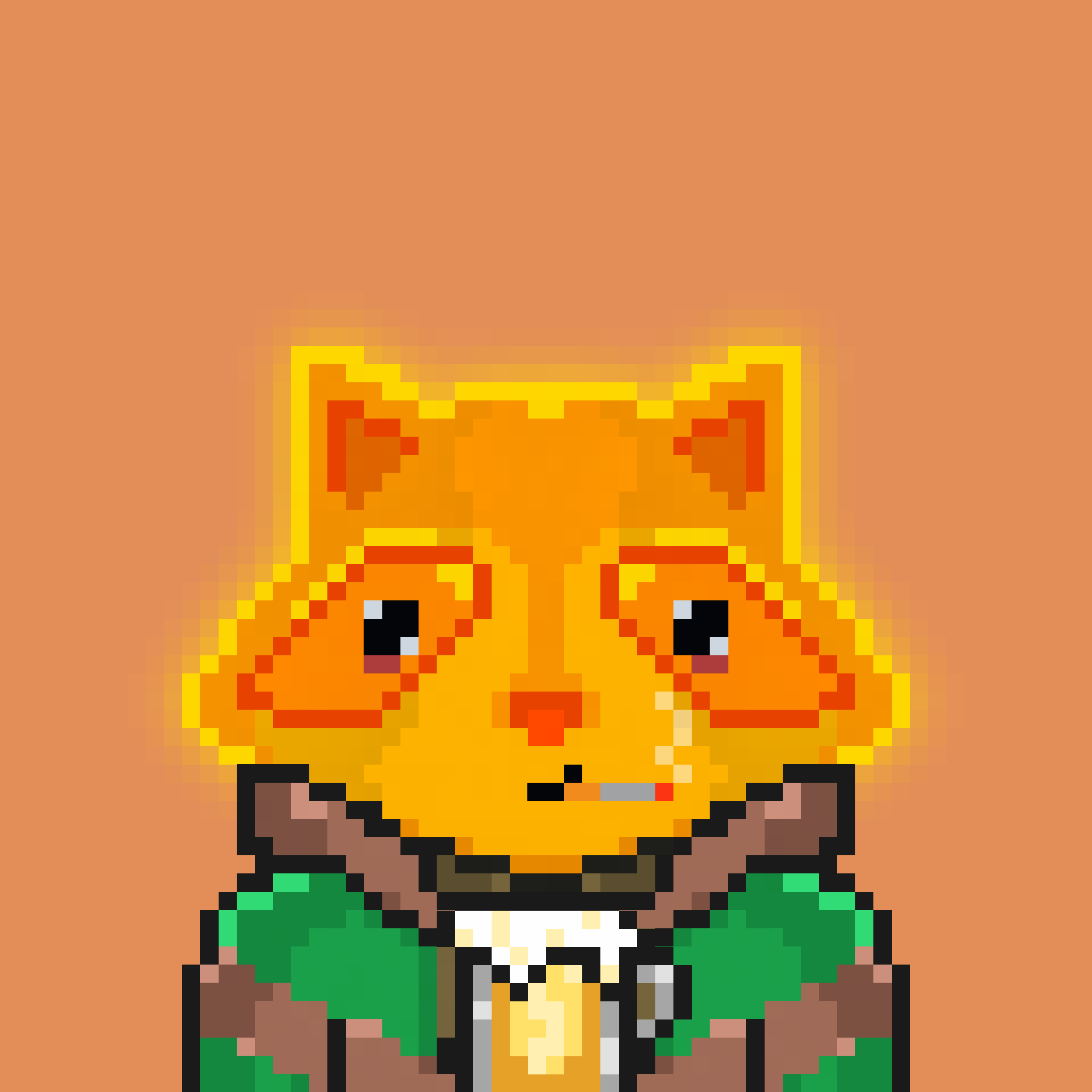 Pixel Raccoon #2296 NFT on Algorand