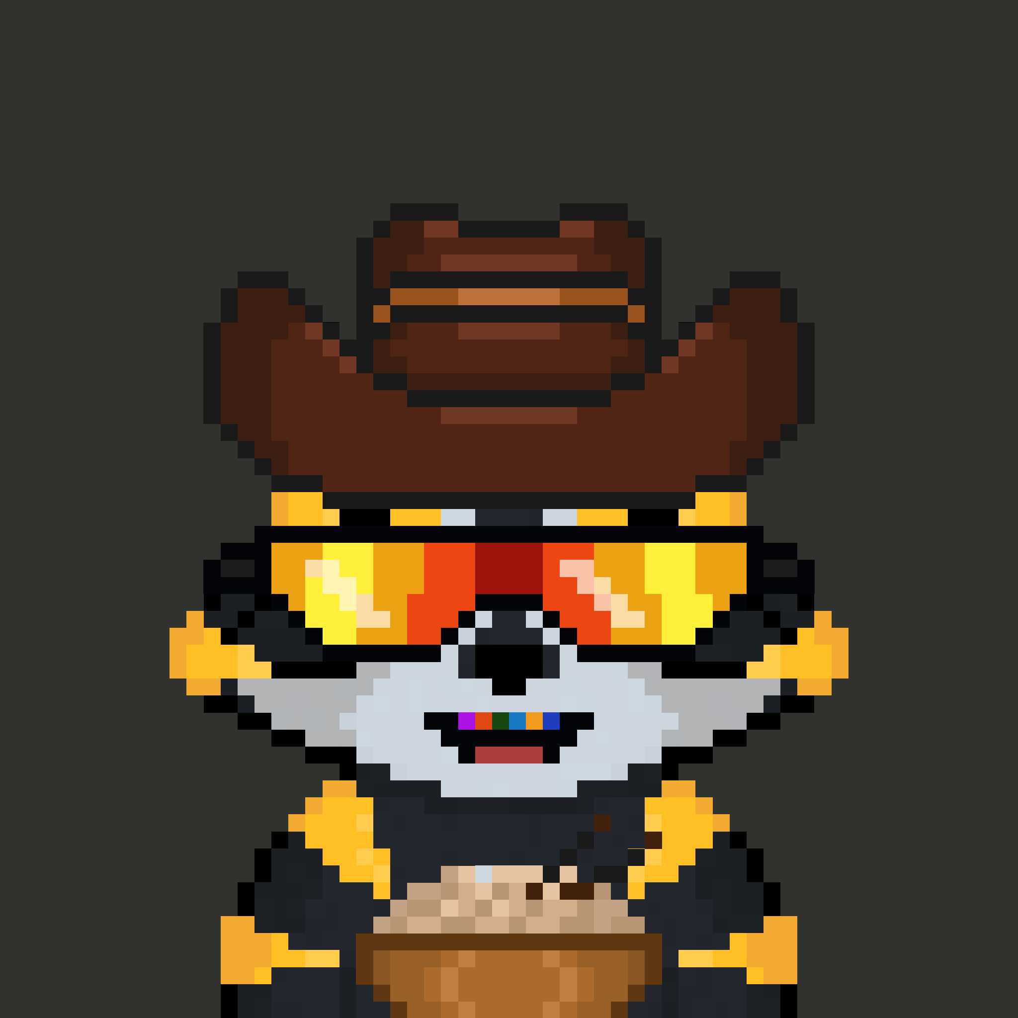 Pixel Raccoon #2311 NFT on Algorand