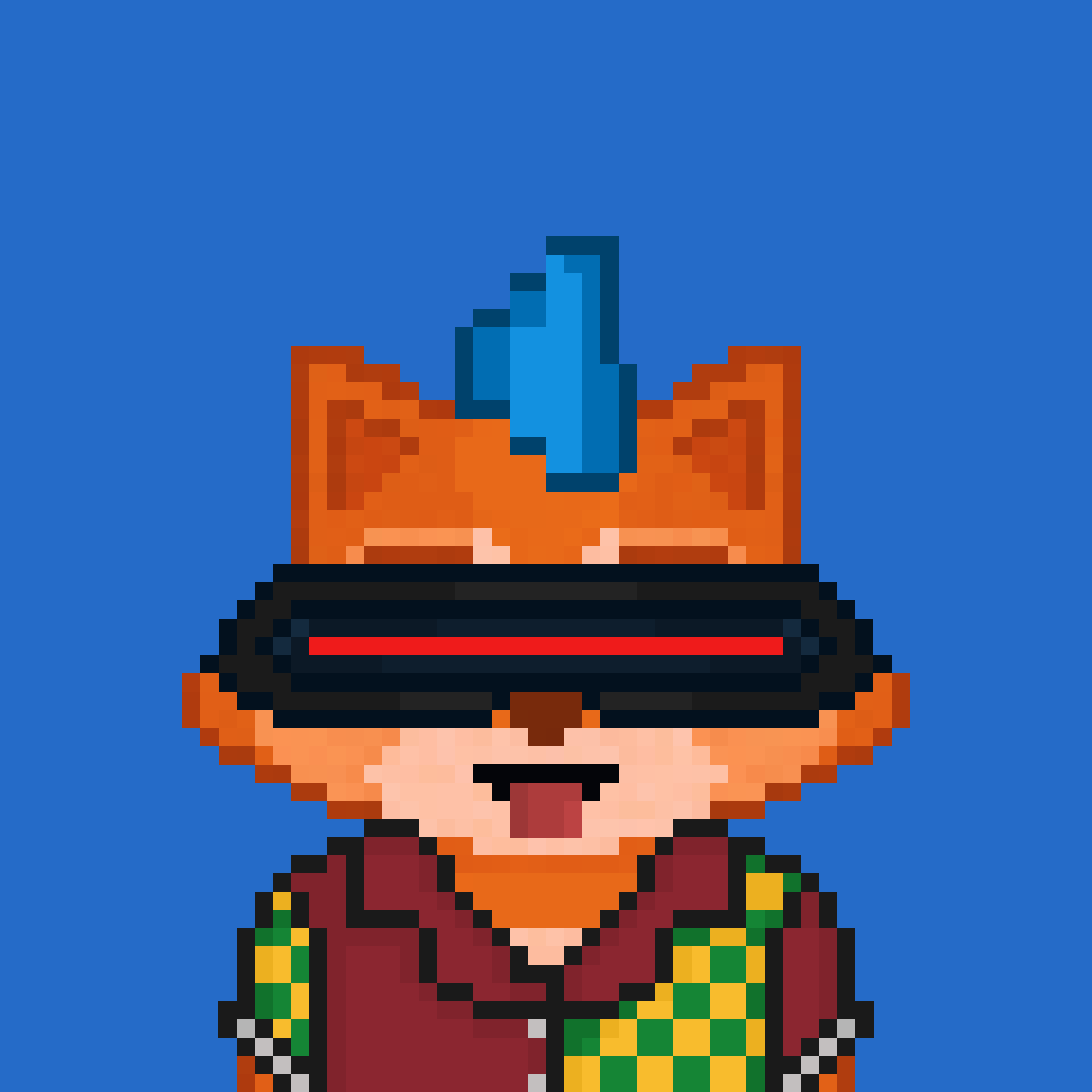 Pixel Raccoon #232 NFT on Algorand