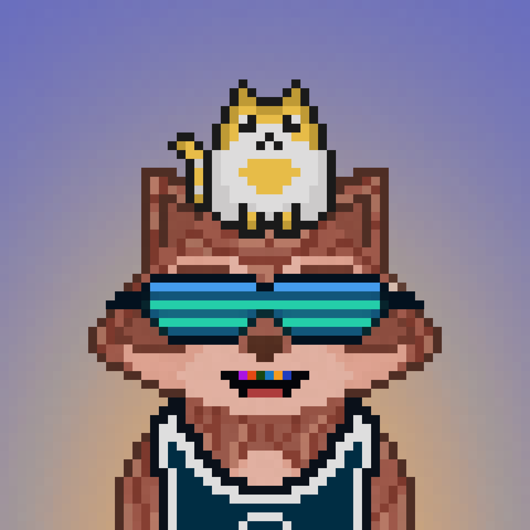 Pixel Raccoon #2335 NFT on Algorand