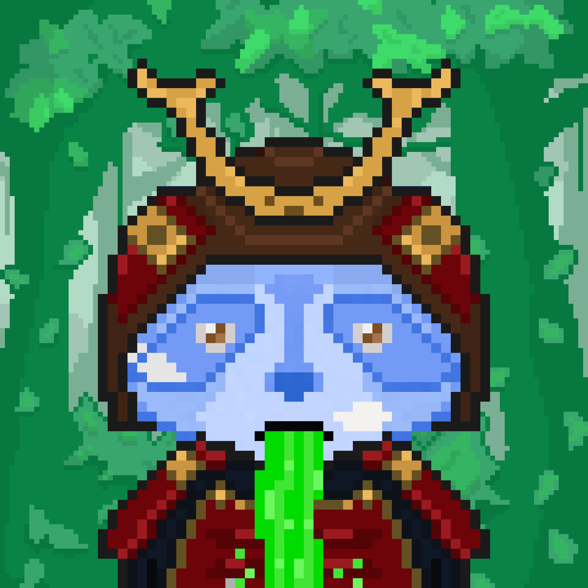 Pixel Raccoon #2364 NFT on Algorand