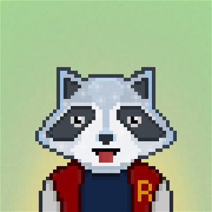 Pixel Raccoon #2365