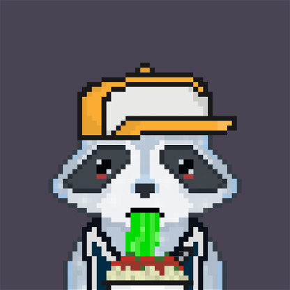 Pixel Raccoon #2381