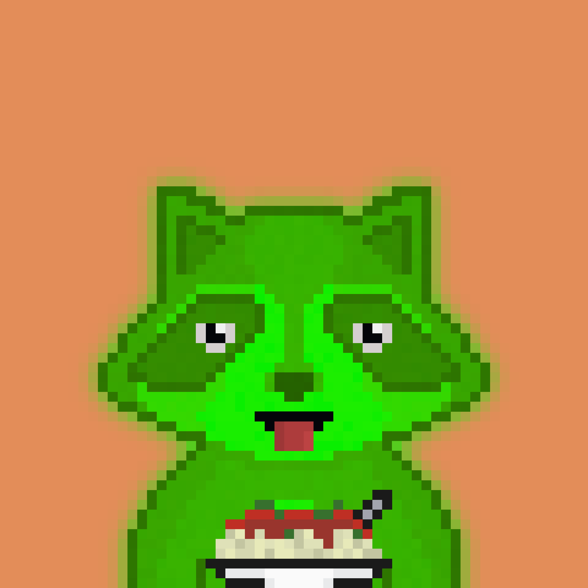 Pixel Raccoon #2387 NFT on Algorand