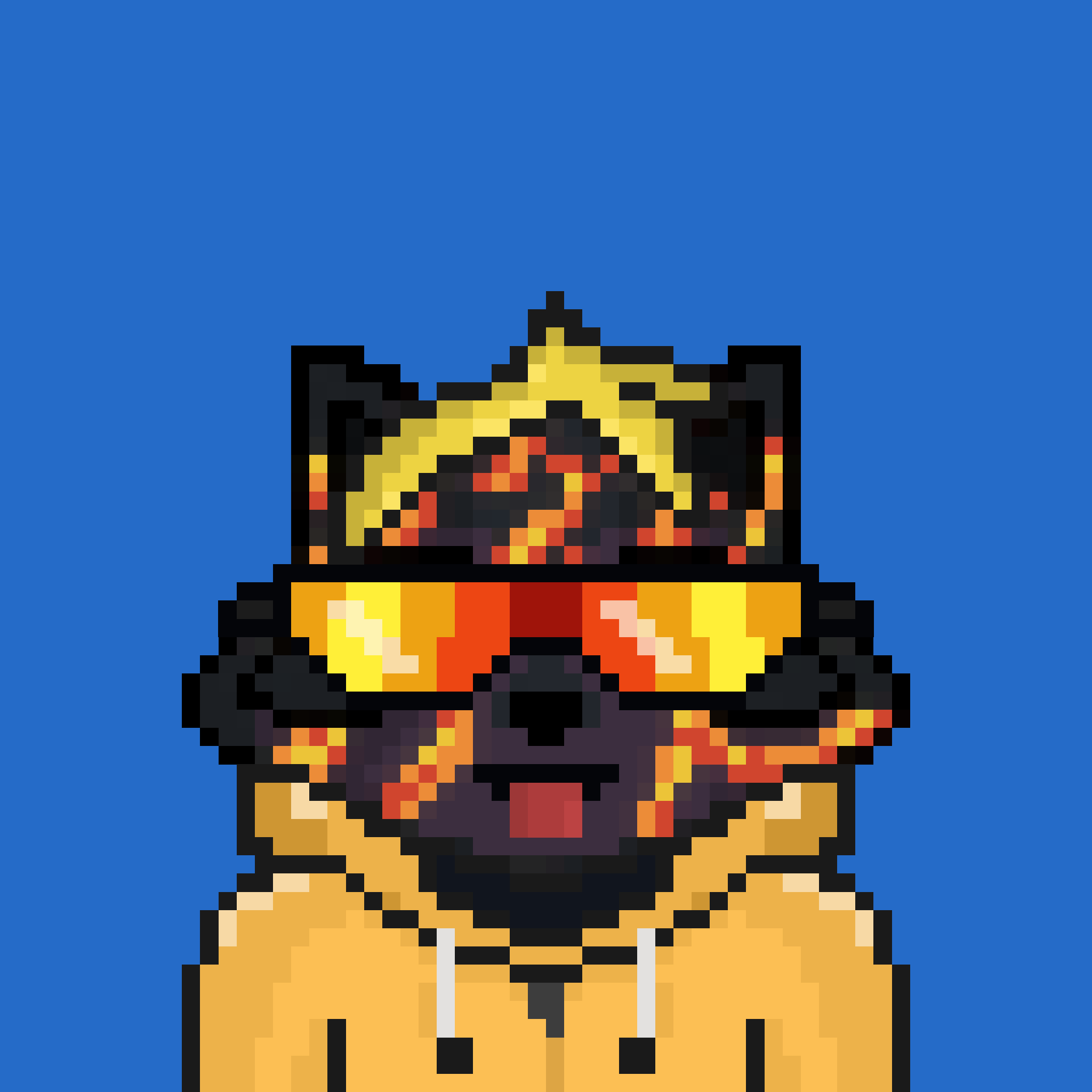 Pixel Raccoon #2431 NFT on Algorand