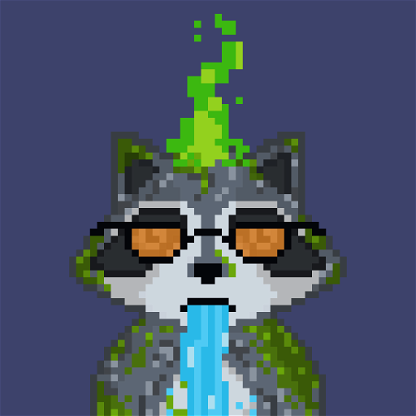 Pixel Raccoon #2441