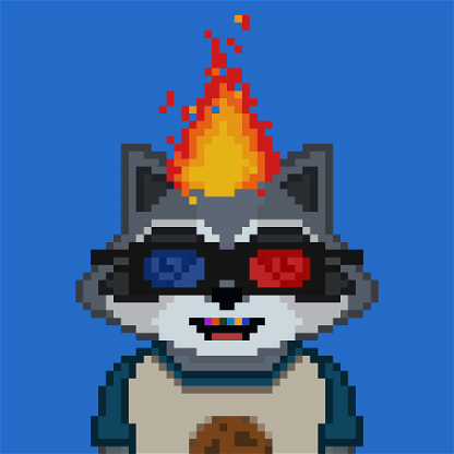 Pixel Raccoon #2462