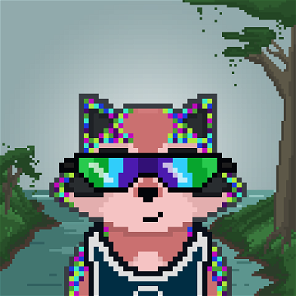 Pixel Raccoon #2463