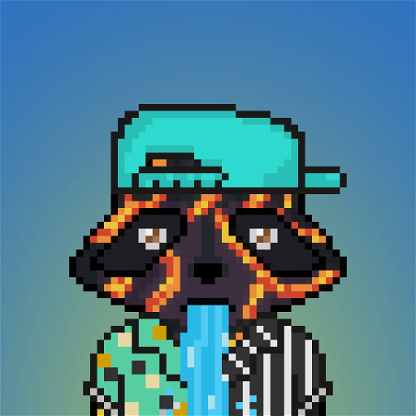 Pixel Raccoon #2465