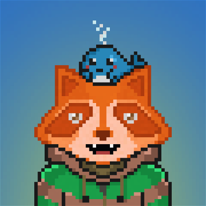 Pixel Raccoon #2469