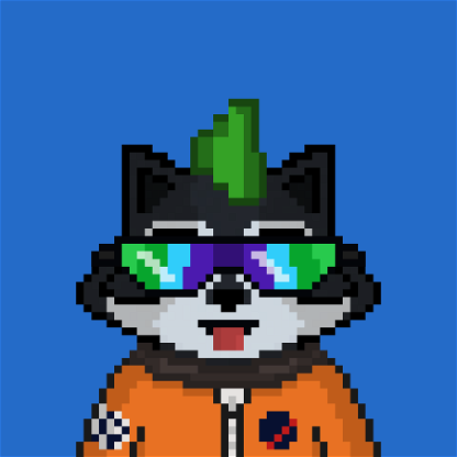 Pixel Raccoon #2470