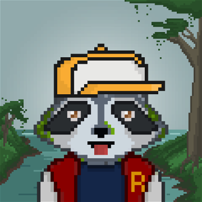 Pixel Raccoon #2475