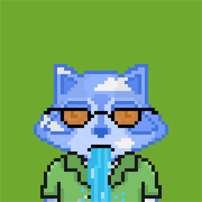 Pixel Raccoon #2487