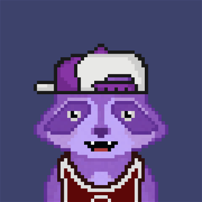 Pixel Raccoon #2491