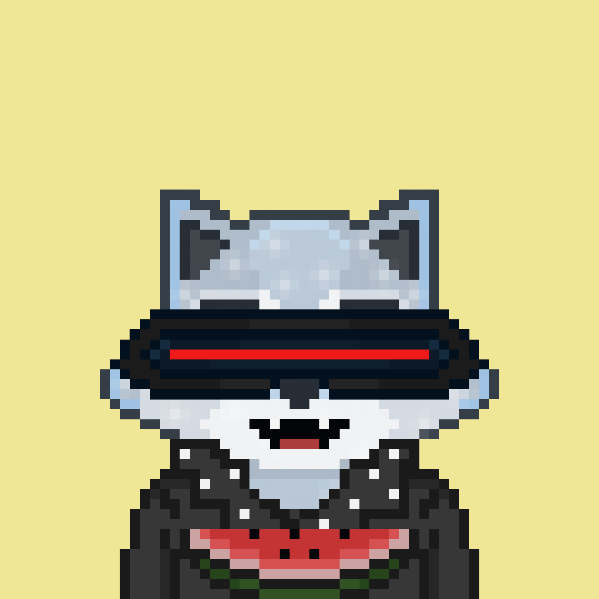 Pixel Raccoon #2493 NFT on Algorand