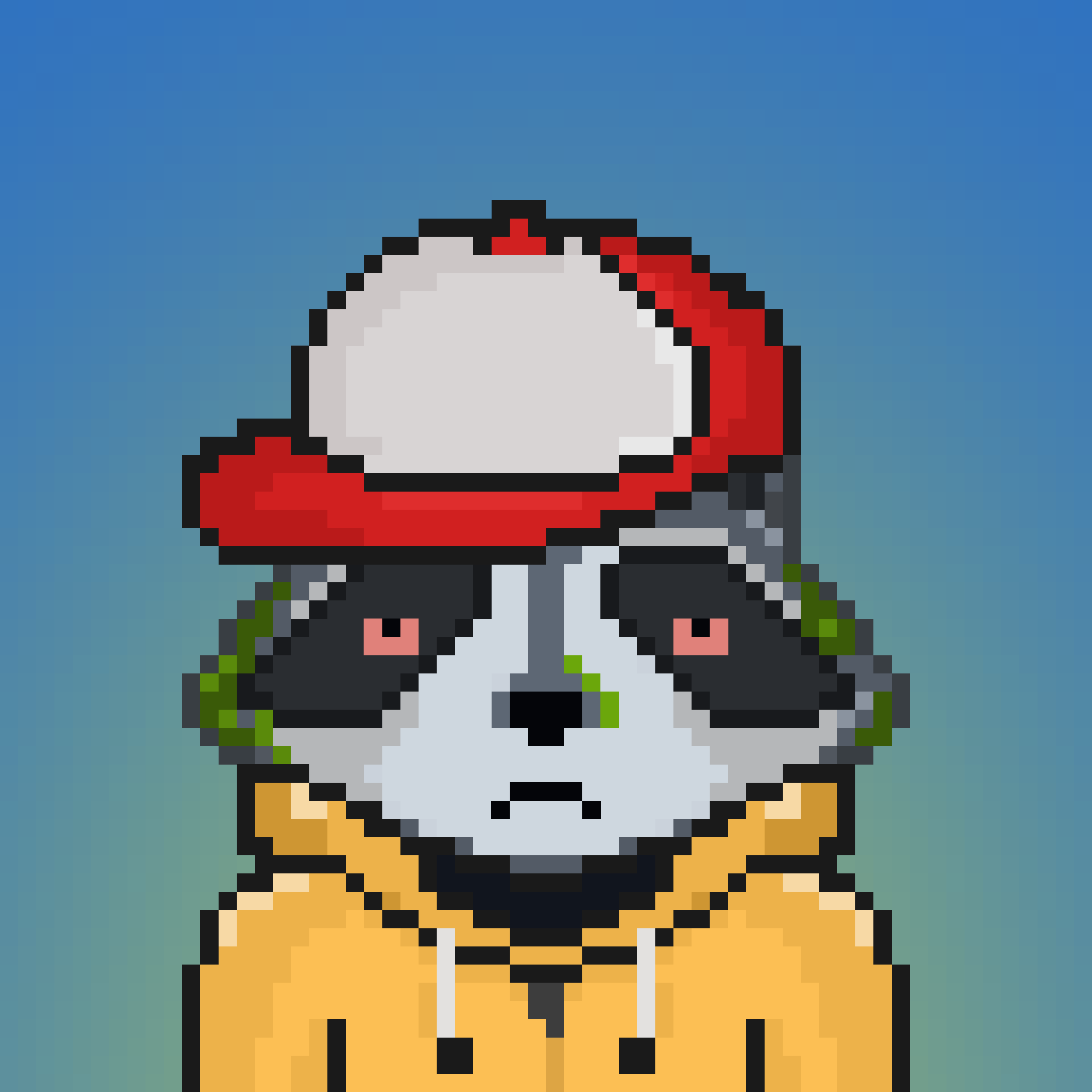 Pixel Raccoon #250 NFT on Algorand