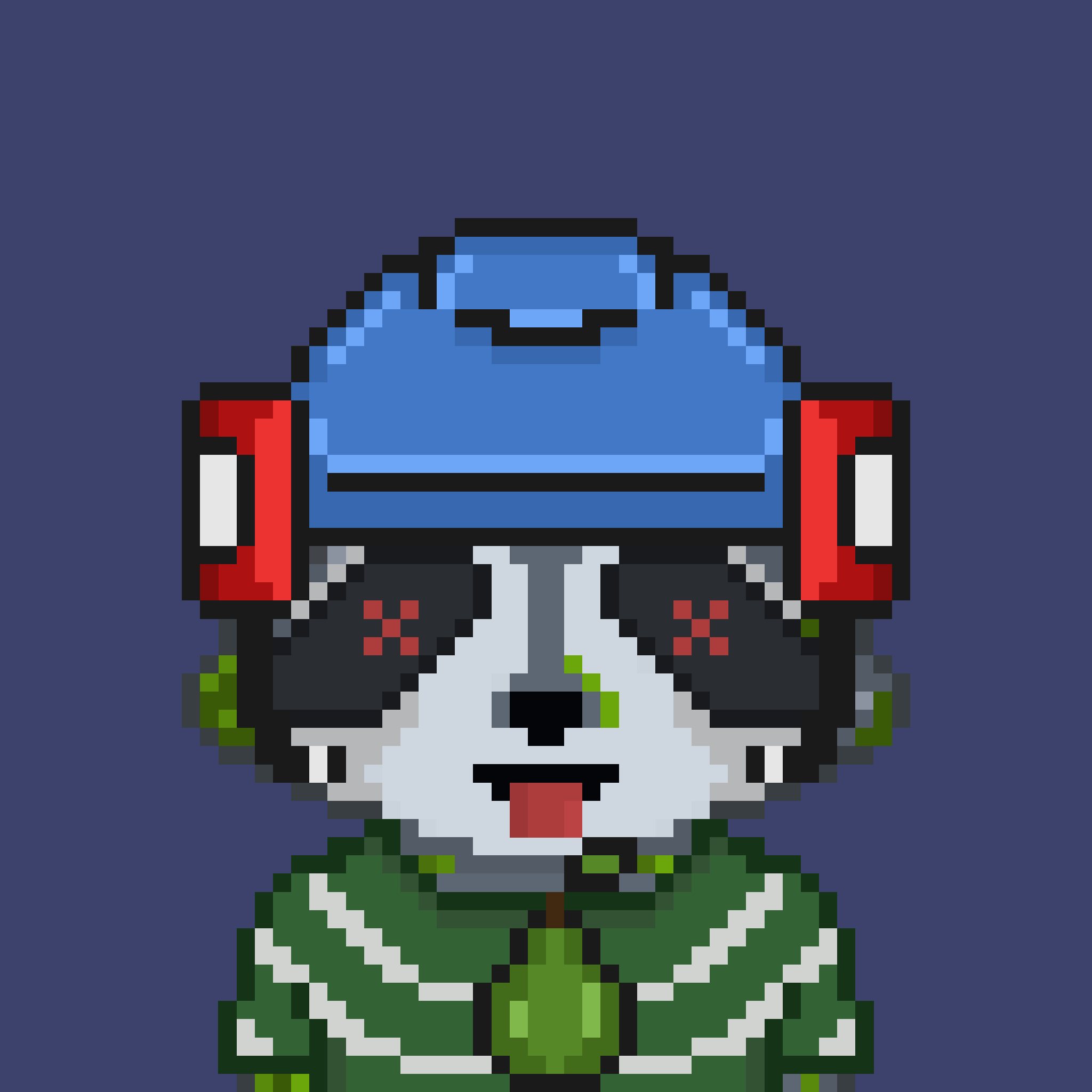 Pixel Raccoon #256 NFT on Algorand
