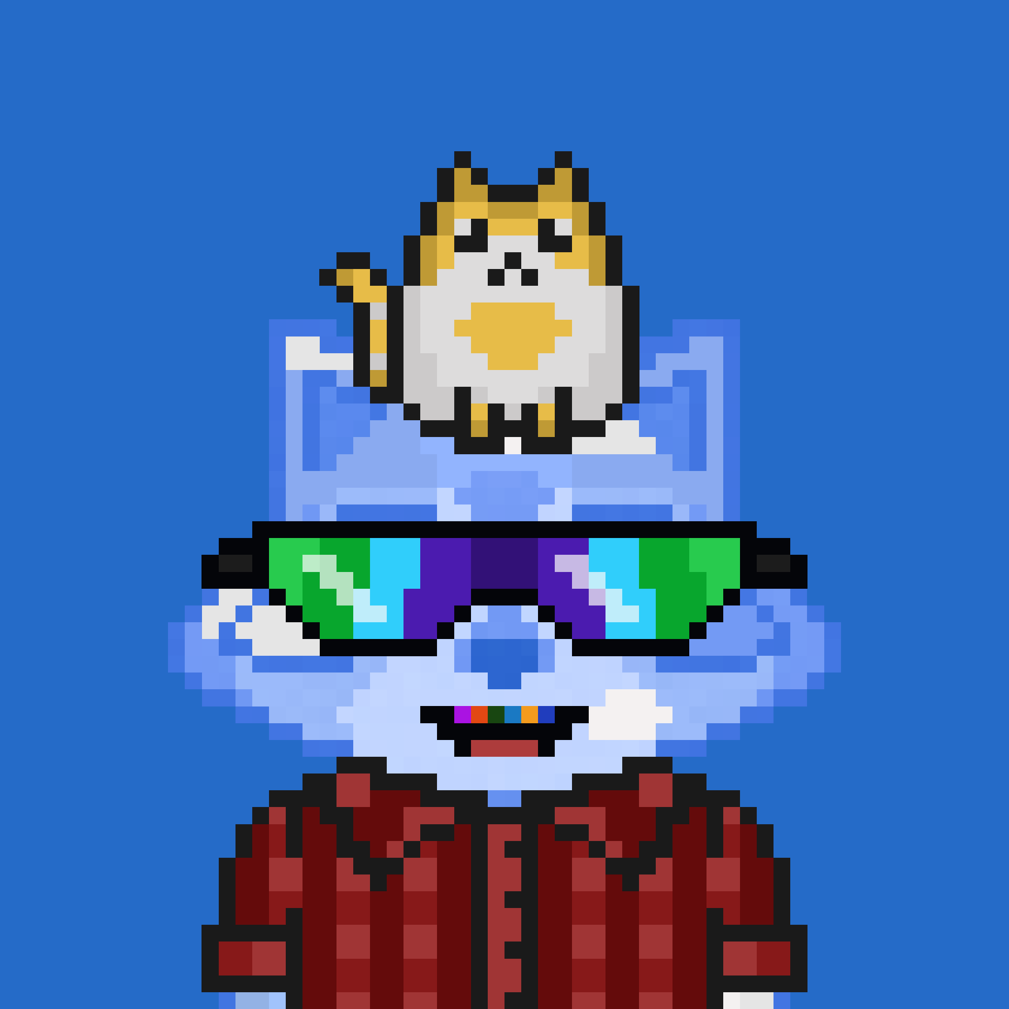 Pixel Raccoon #263 NFT on Algorand