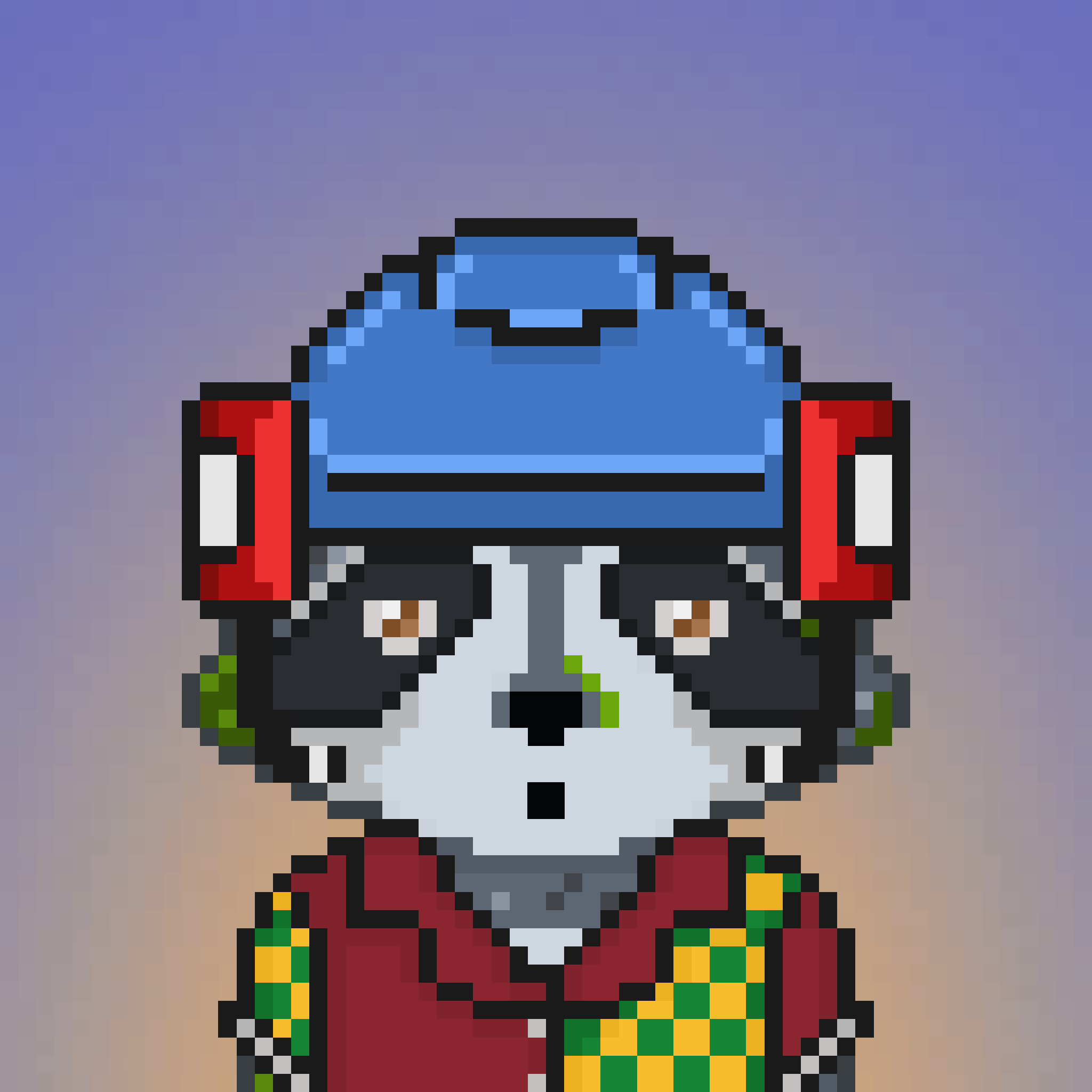 Pixel Raccoon #276 NFT on Algorand