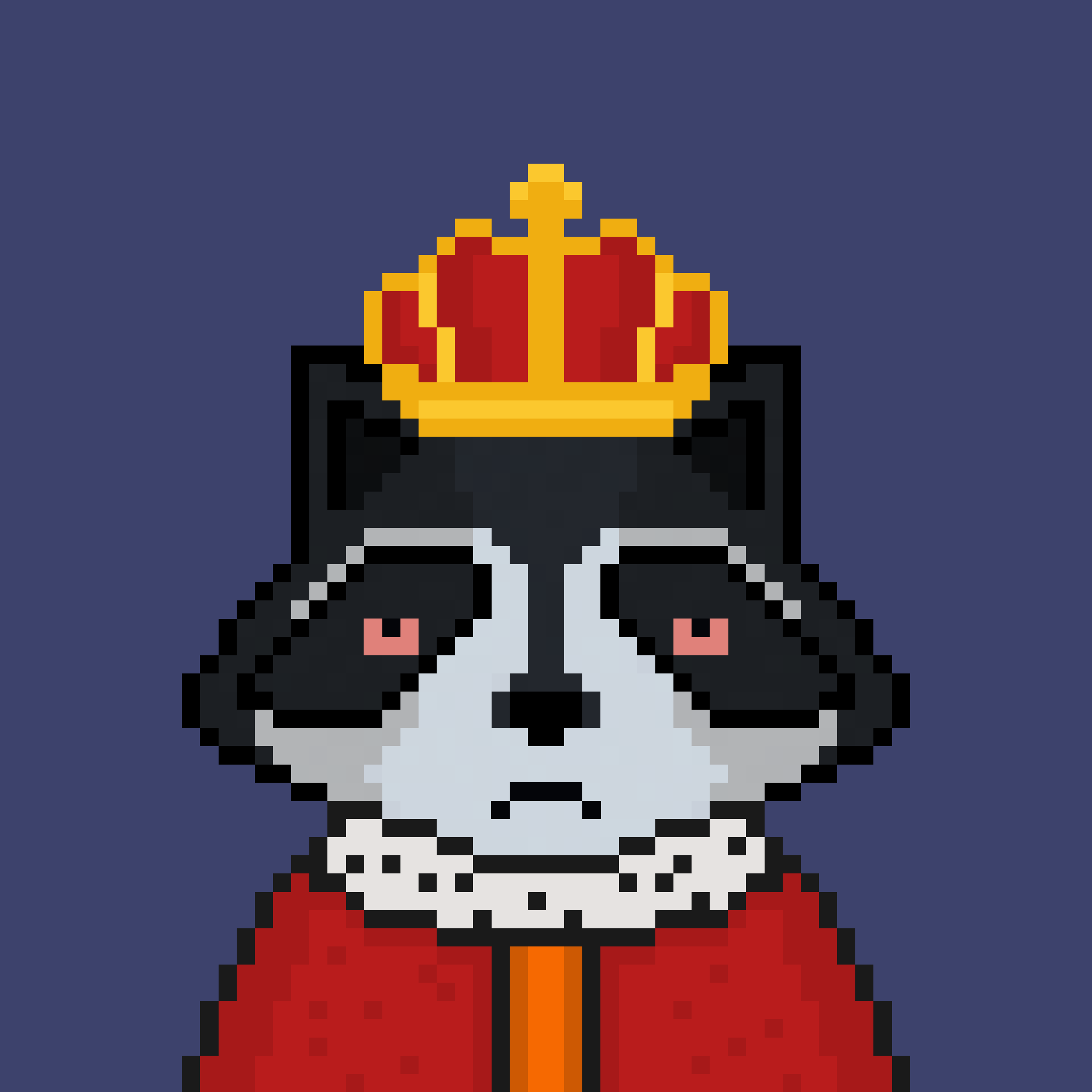 Pixel Raccoon #286 NFT on Algorand