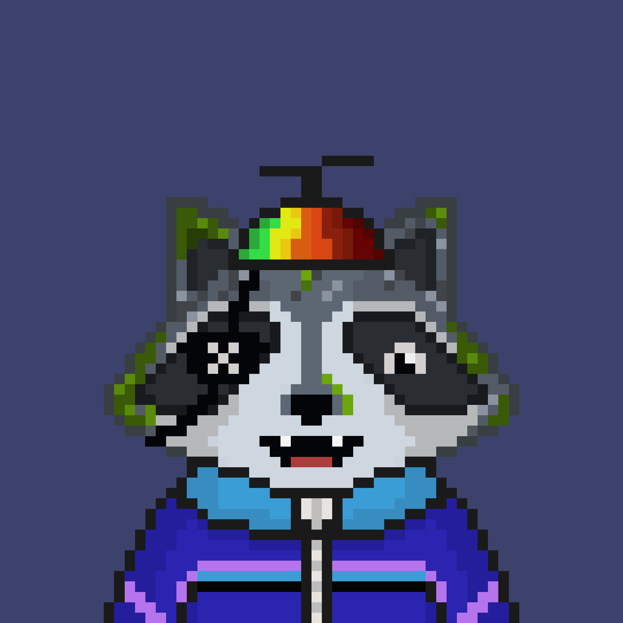 Pixel Raccoon #288 NFT on Algorand