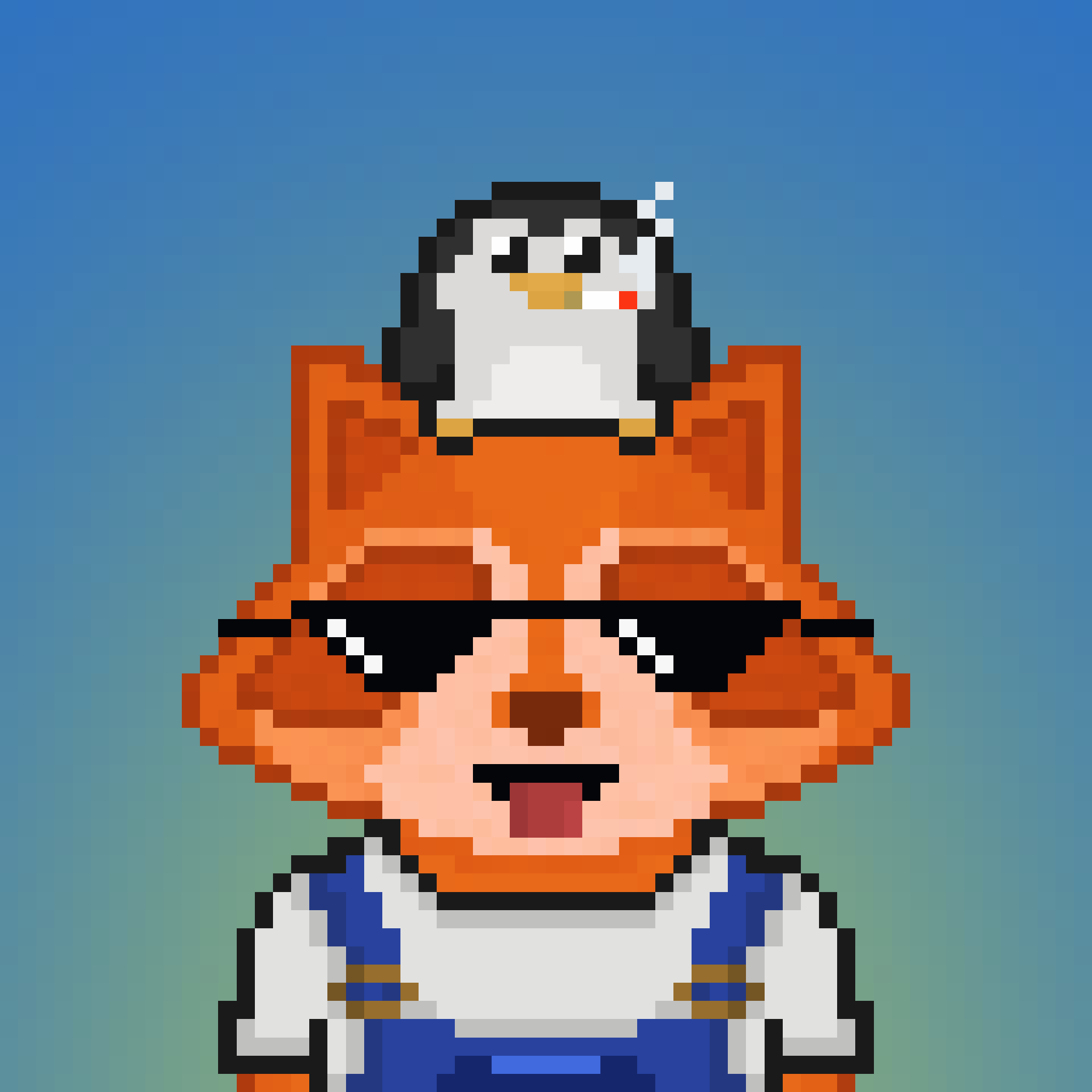 Pixel Raccoon #294 NFT on Algorand