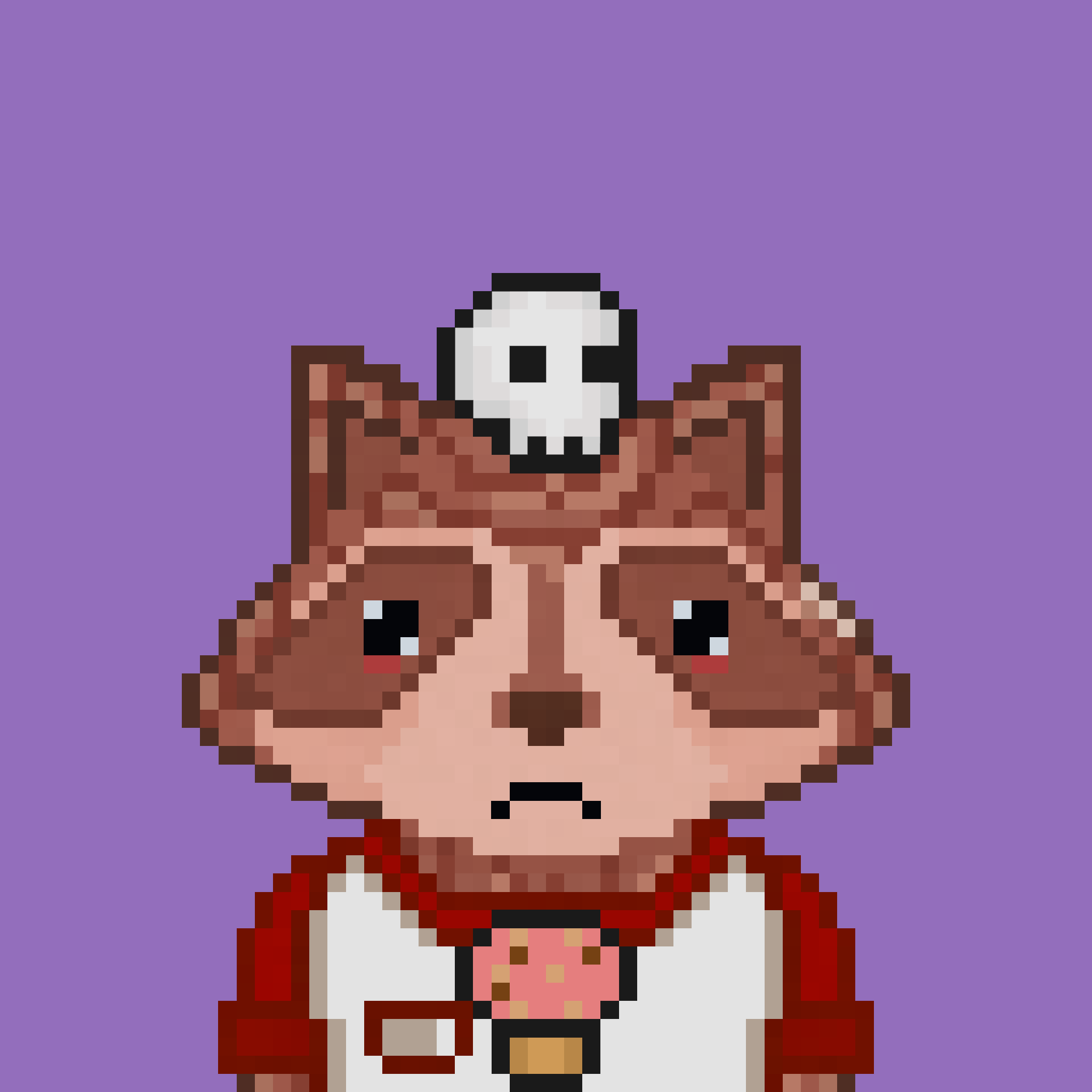 Pixel Raccoon #327 NFT on Algorand
