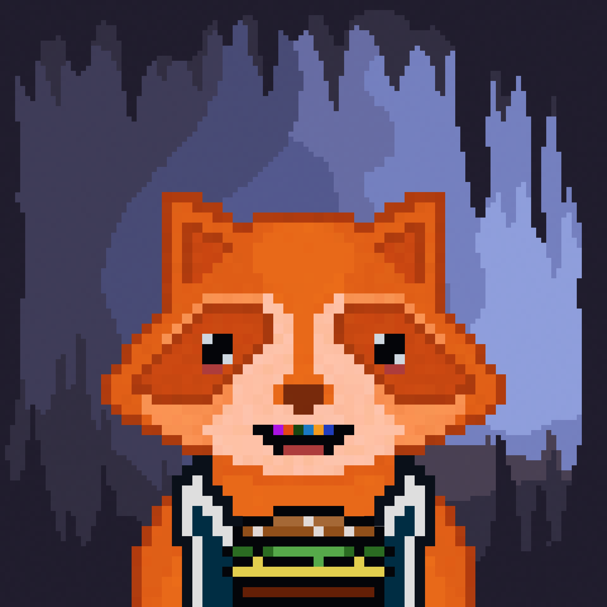 Pixel Raccoon #328 NFT on Algorand