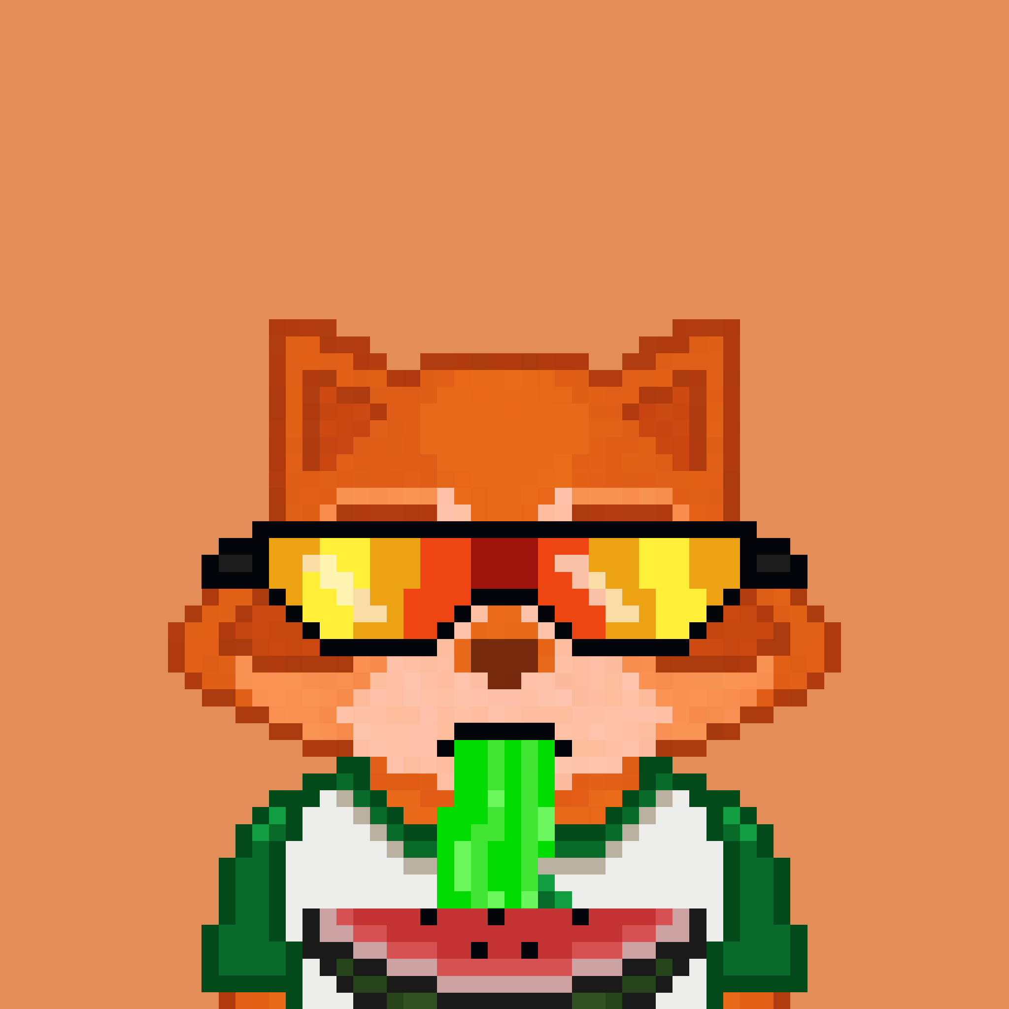 Pixel Raccoon #339 NFT on Algorand