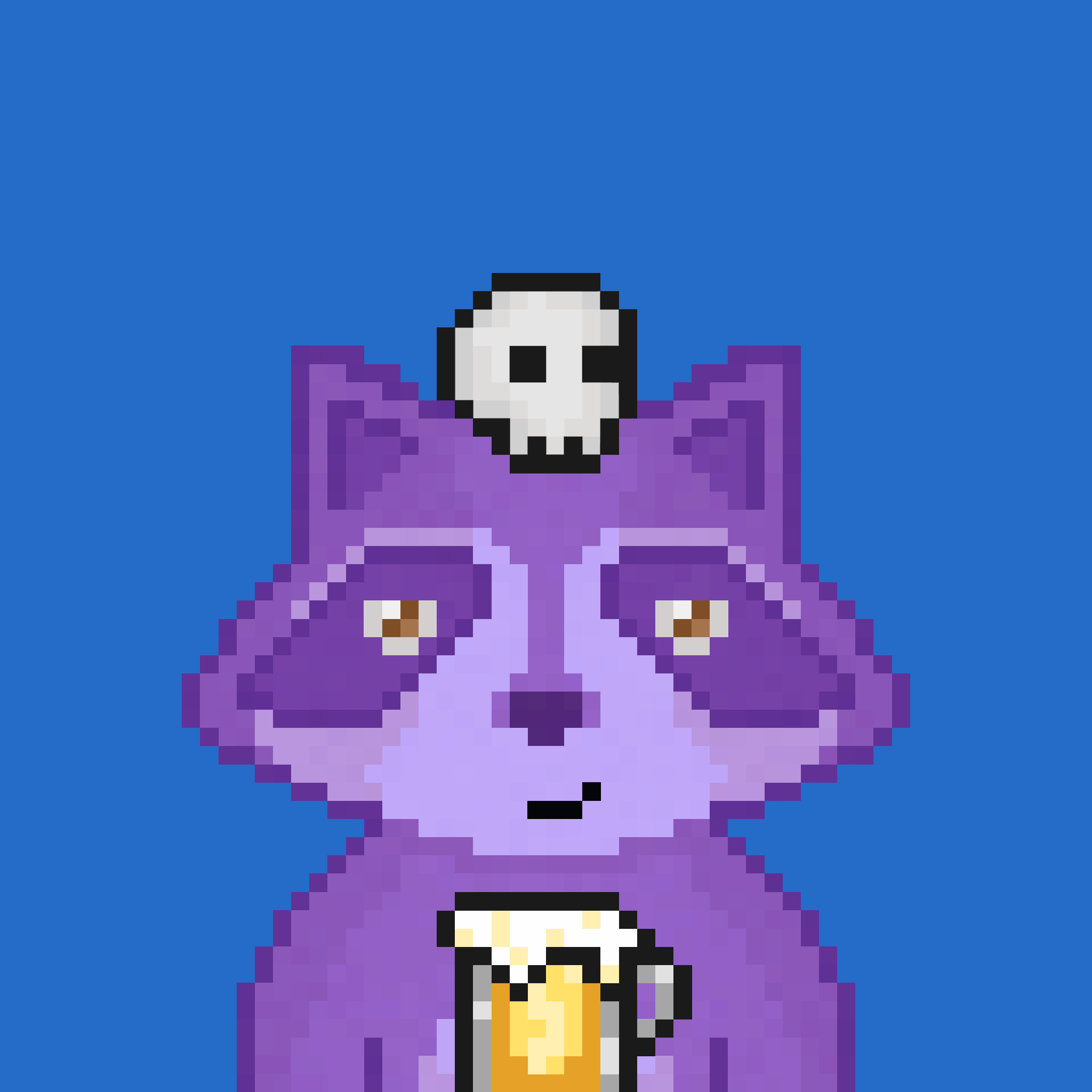 Pixel Raccoon #348 NFT on Algorand