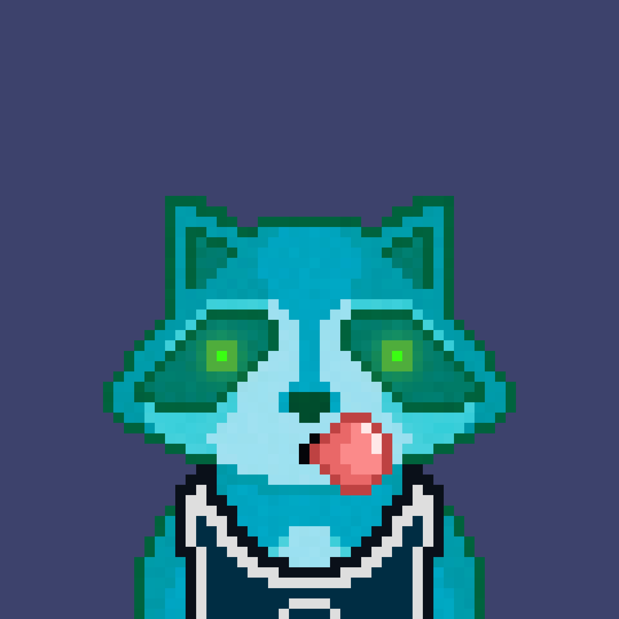 Pixel Raccoon #358 NFT on Algorand