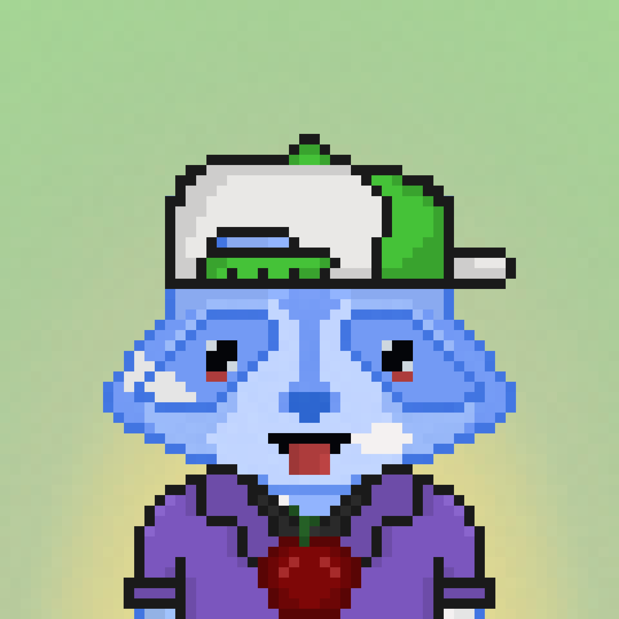 Pixel Raccoon #368 NFT on Algorand