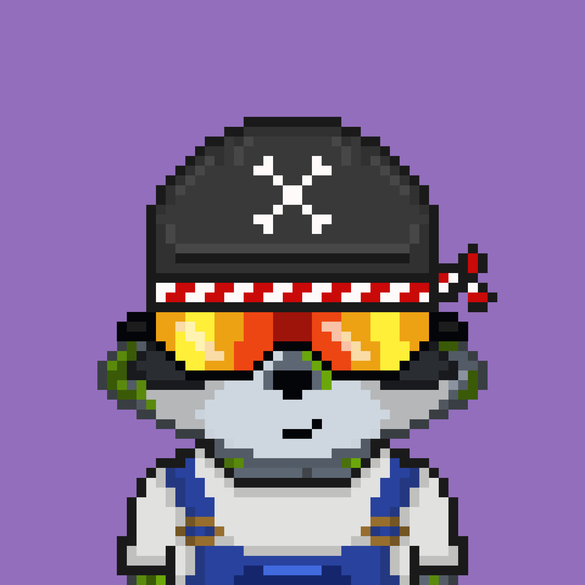 Pixel Raccoon #37 NFT on Algorand