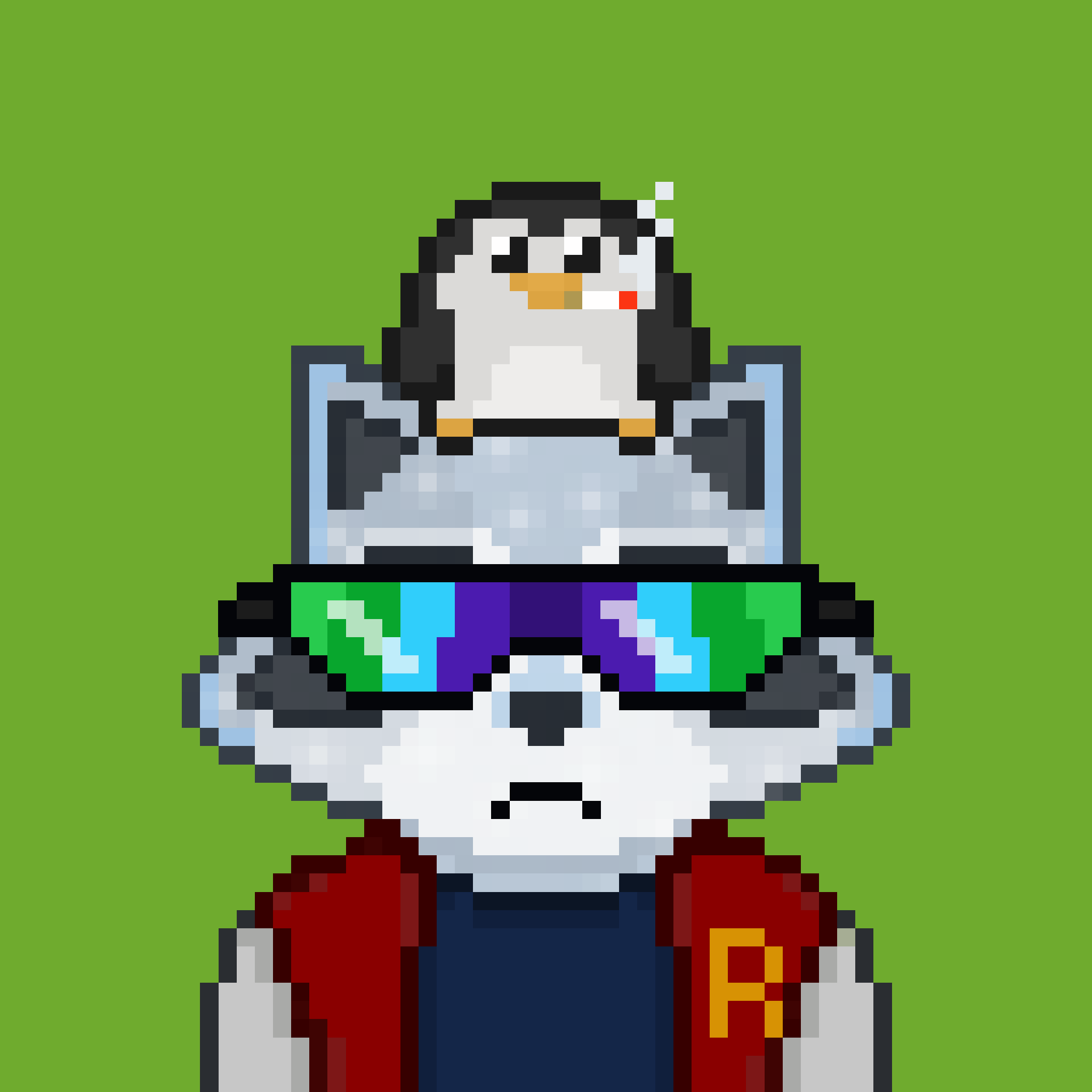Pixel Raccoon #371 NFT on Algorand