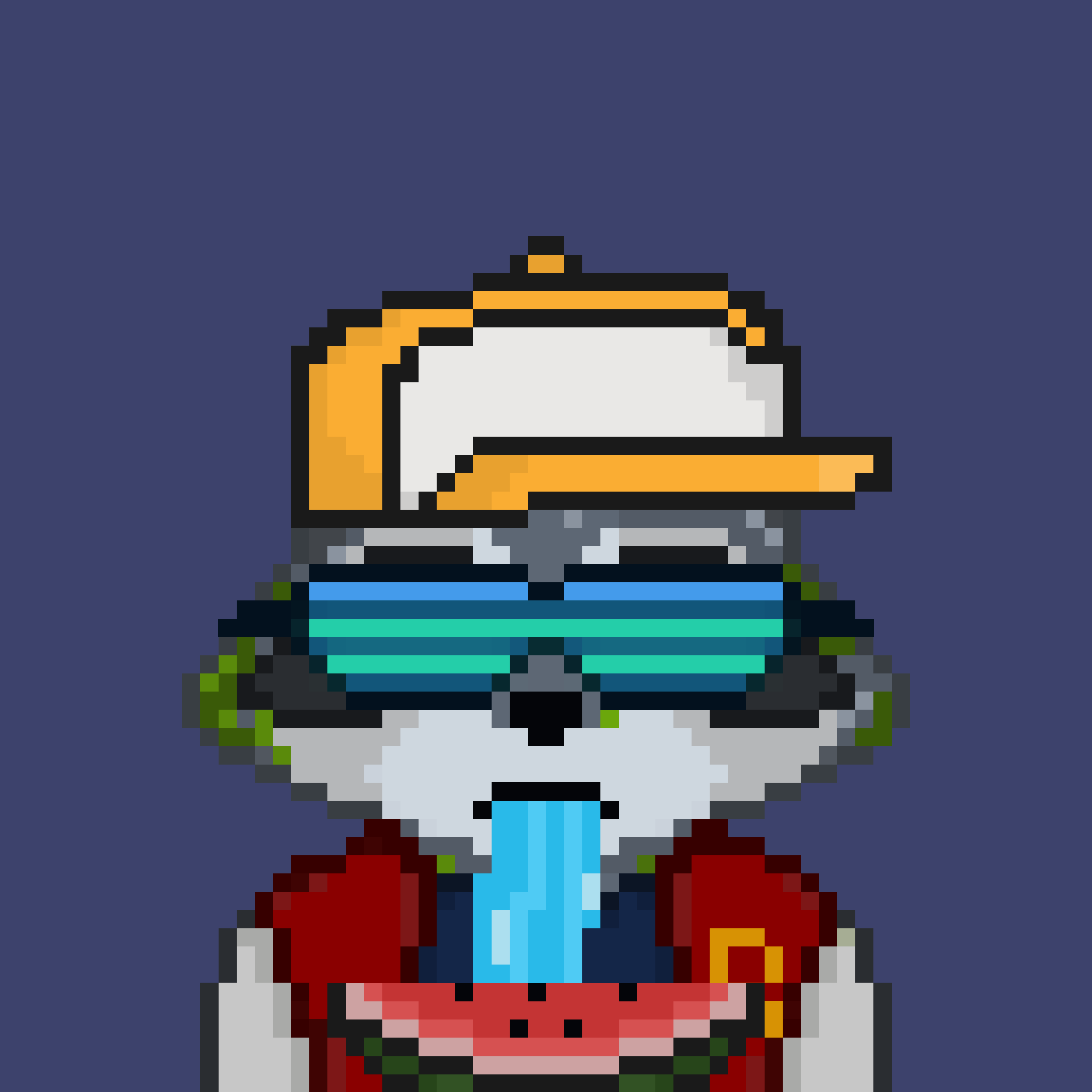 Pixel Raccoon #377 NFT on Algorand