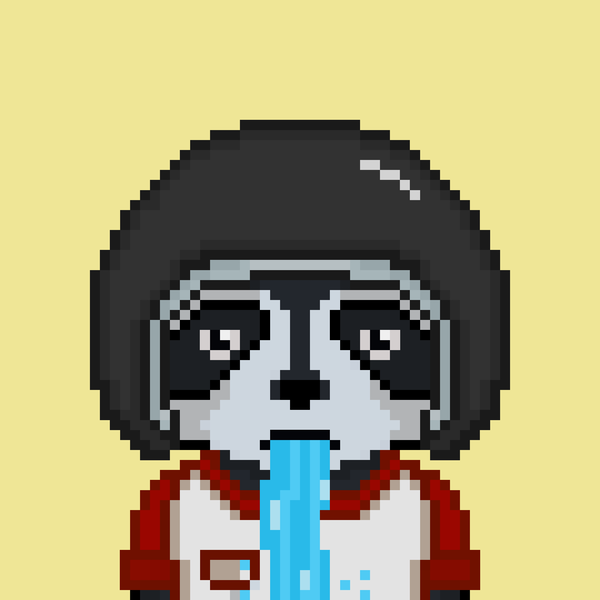 An image of Pixel Raccoon #38