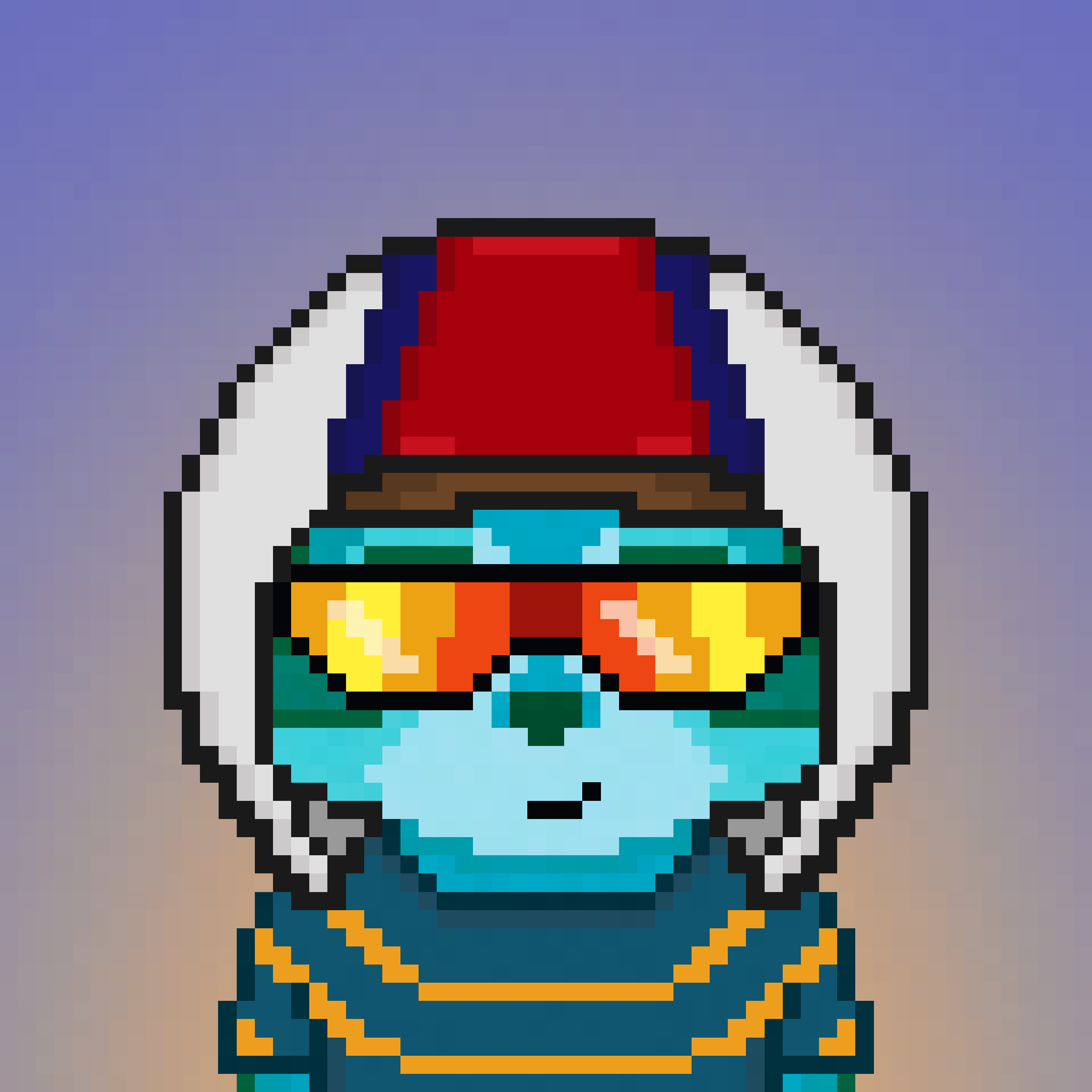 Pixel Raccoon #384 NFT on Algorand