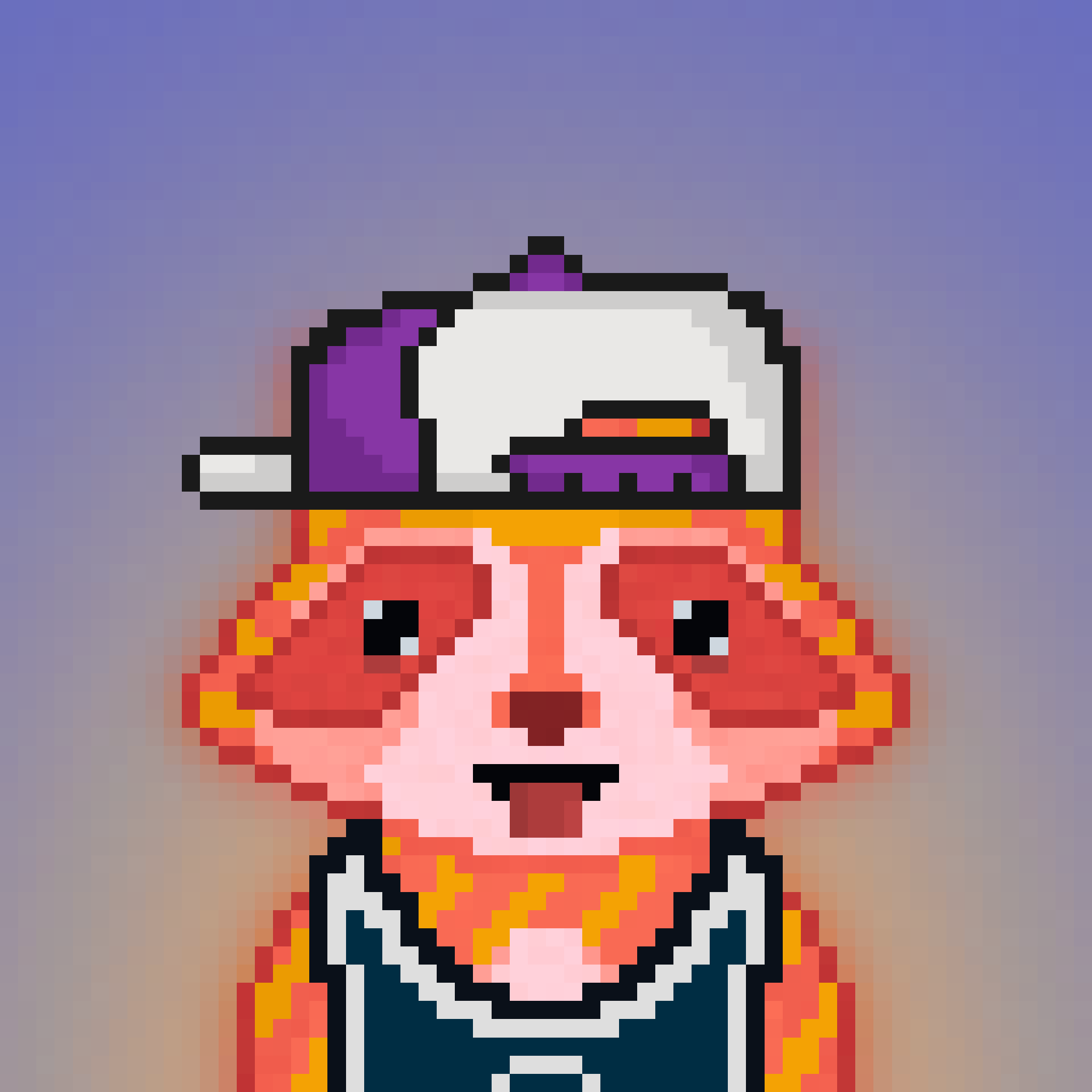 Pixel Raccoon #387 NFT on Algorand