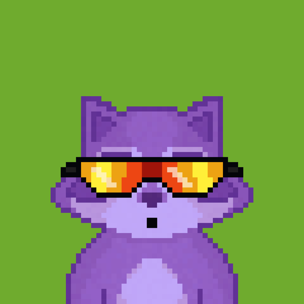 An image of Pixel Raccoon #39