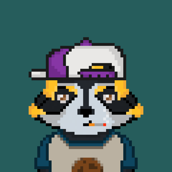 An image of Pixel Raccoon #4