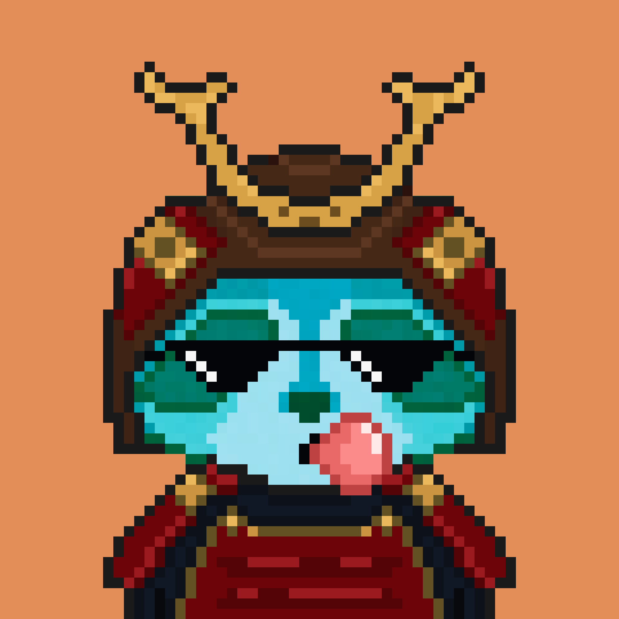Pixel Raccoon #406 NFT on Algorand