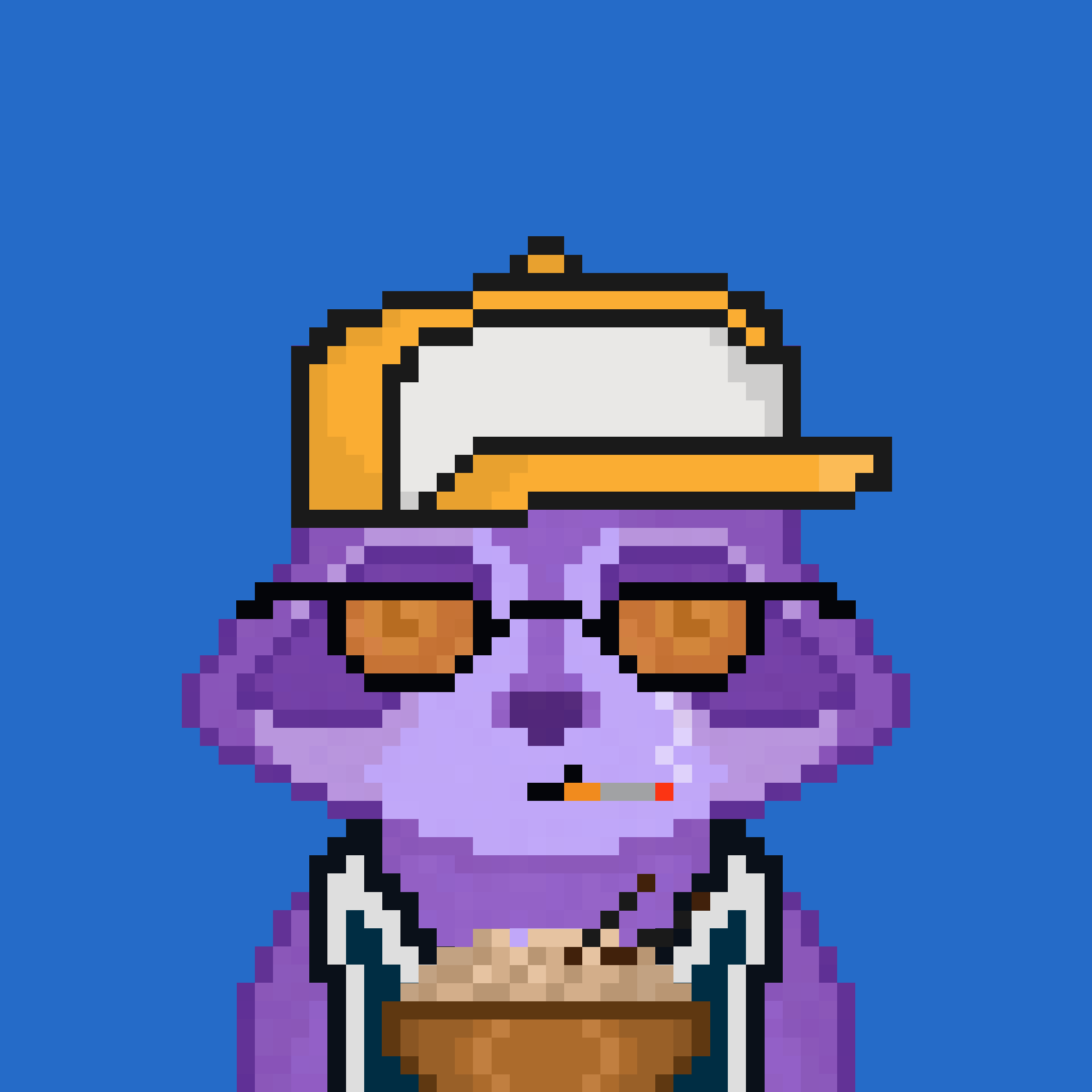 Pixel Raccoon #416 NFT on Algorand