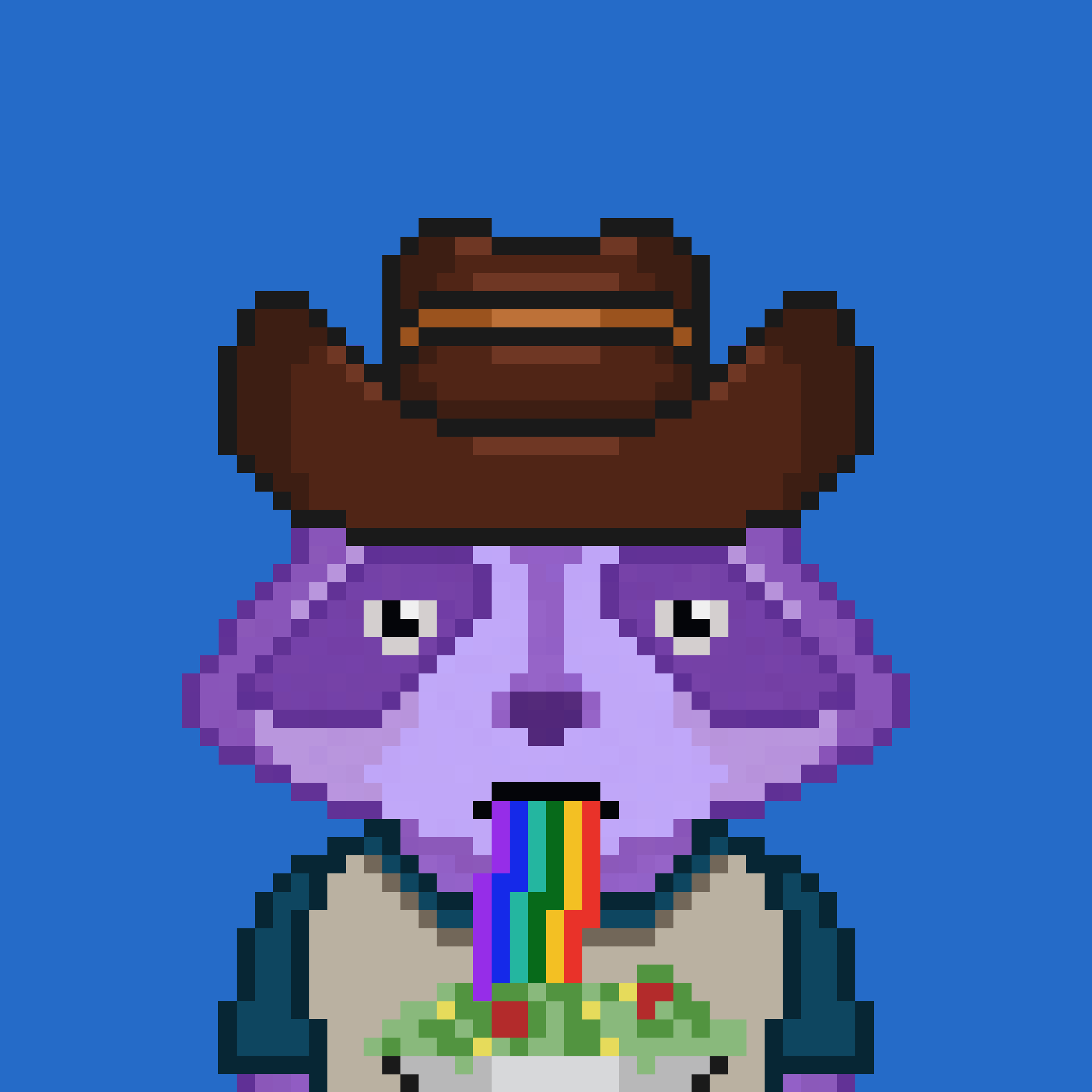 Pixel Raccoon #427 NFT on Algorand